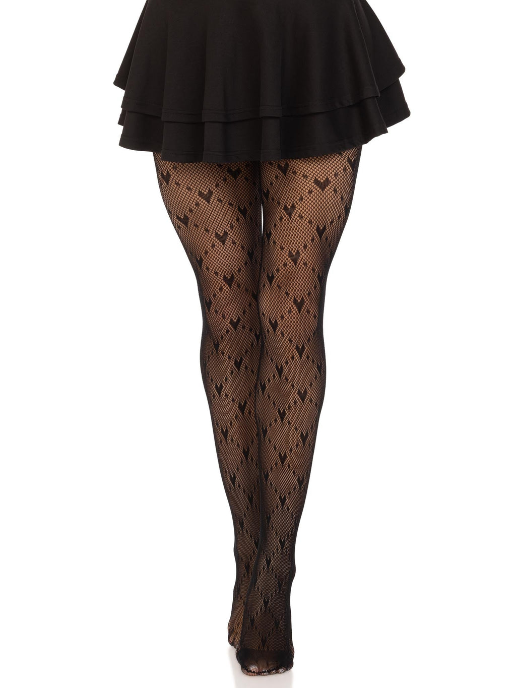 Leg Avenue Valentina Heart Net Tights