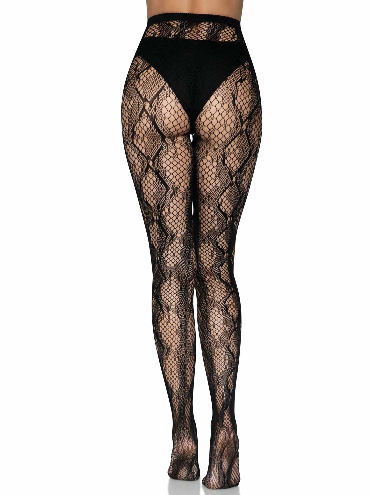 Leg Avenue Python Snake Net Tights