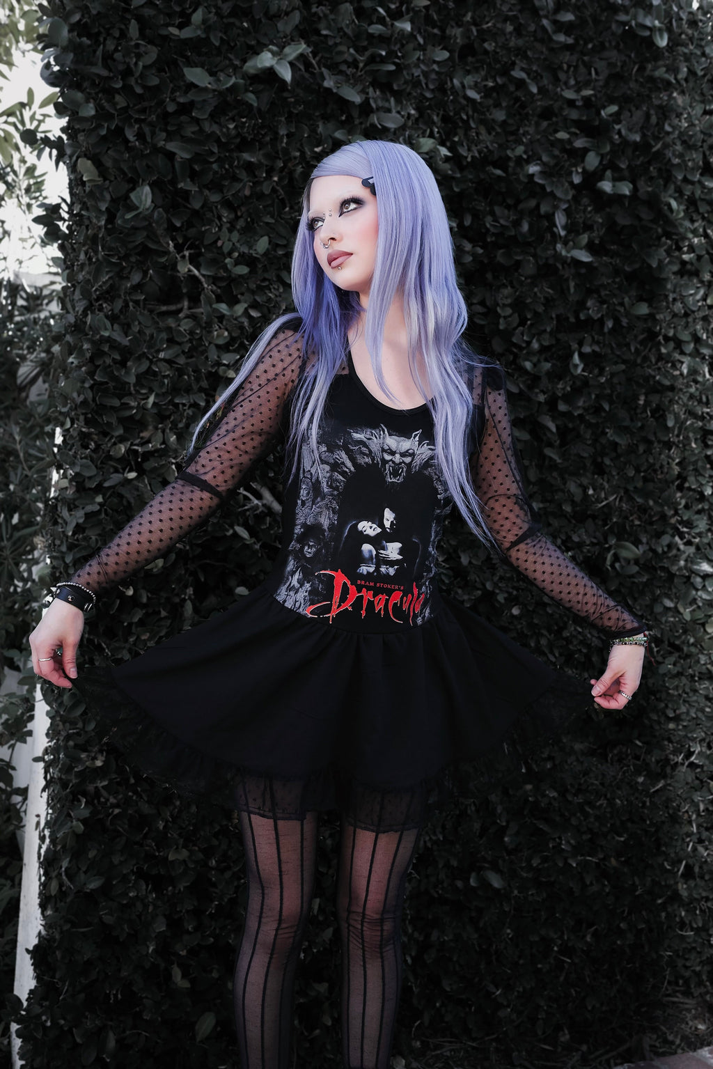 Vera's Eyecandy Dracula Ballerina Dress