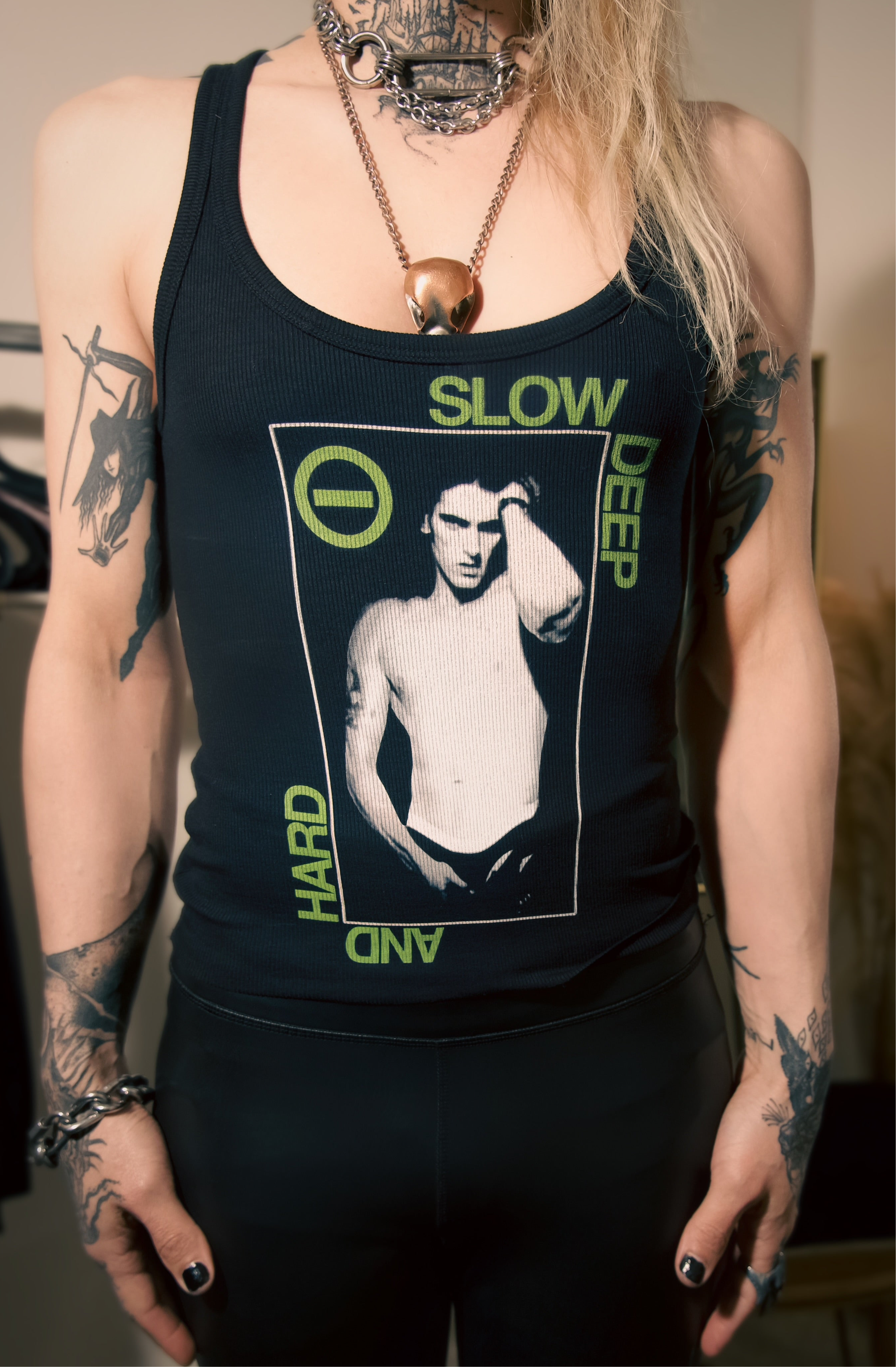 Vera's Eyecandy Peter 'Slow Deep & Hard' Ribbed Tank Top