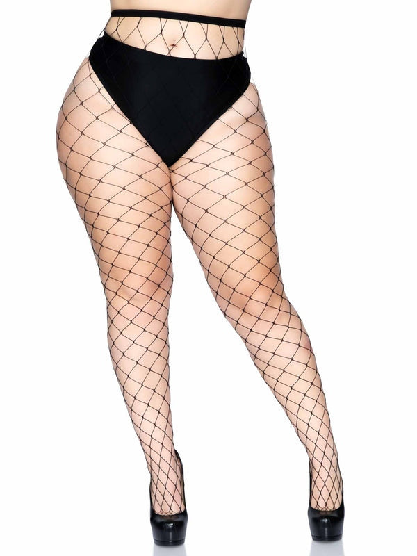 Leg Avenue Isla Plus Fence Net Tights