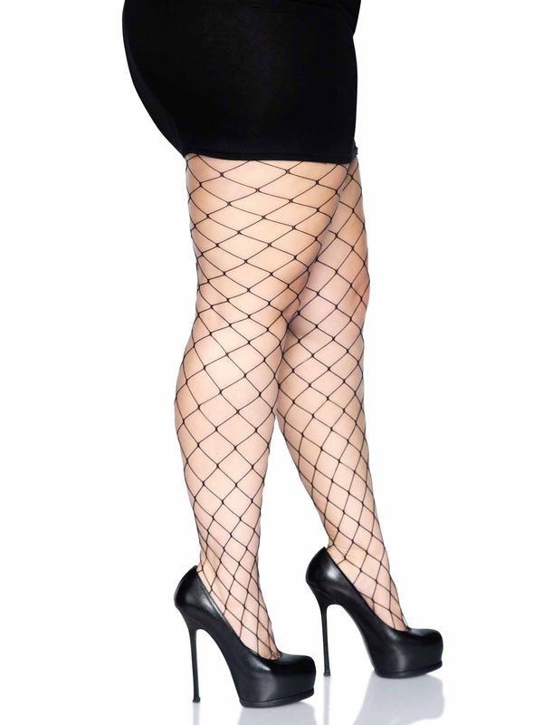 Leg Avenue Isla Plus Fence Net Tights