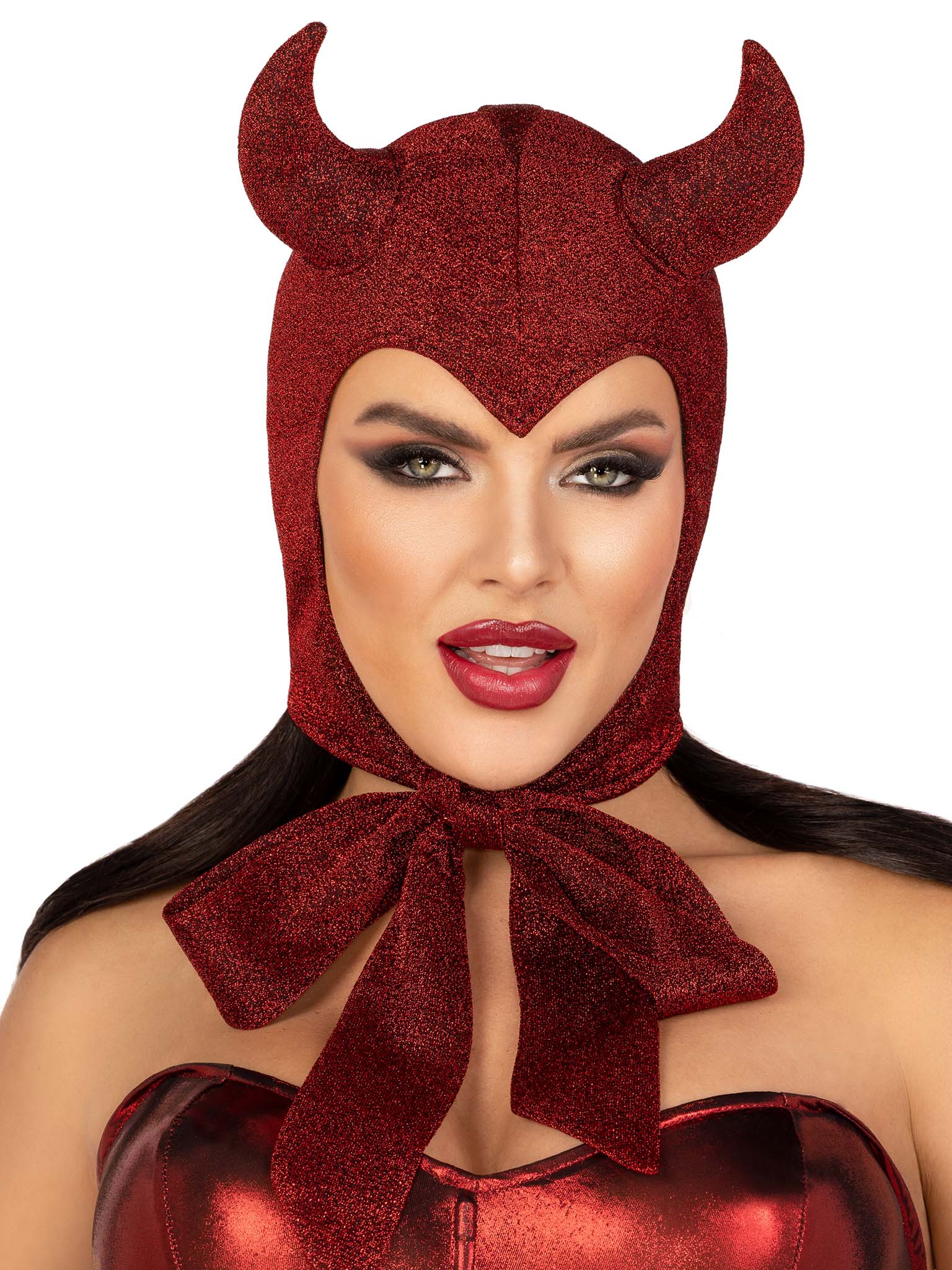 Leg Avenue Retro Red Devil Tie Bonnet