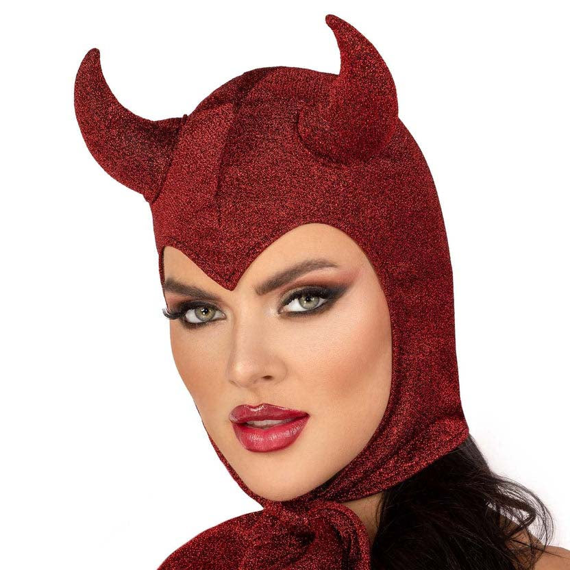 Leg Avenue Retro Red Devil Tie Bonnet