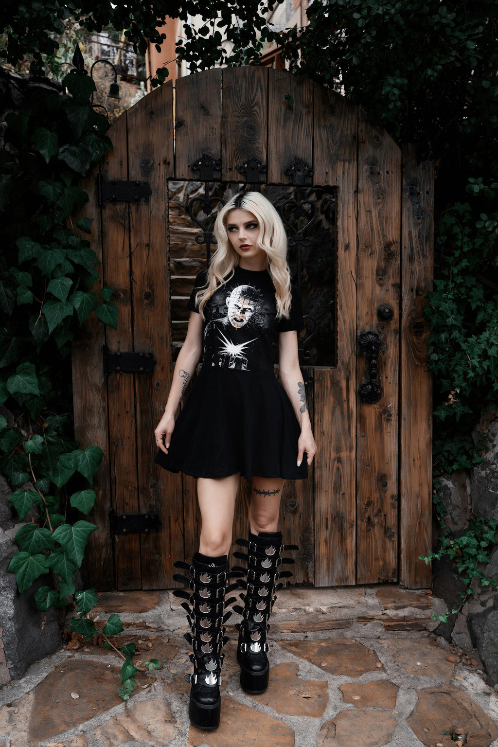 Vera's Eyecandy Hellraiser Baby Doll Dress