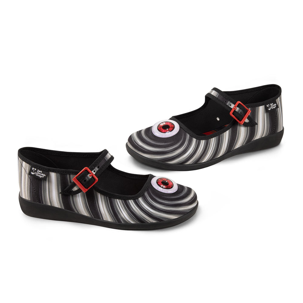 Chocolaticas® Abbys Eyeball Mary Jane Flat