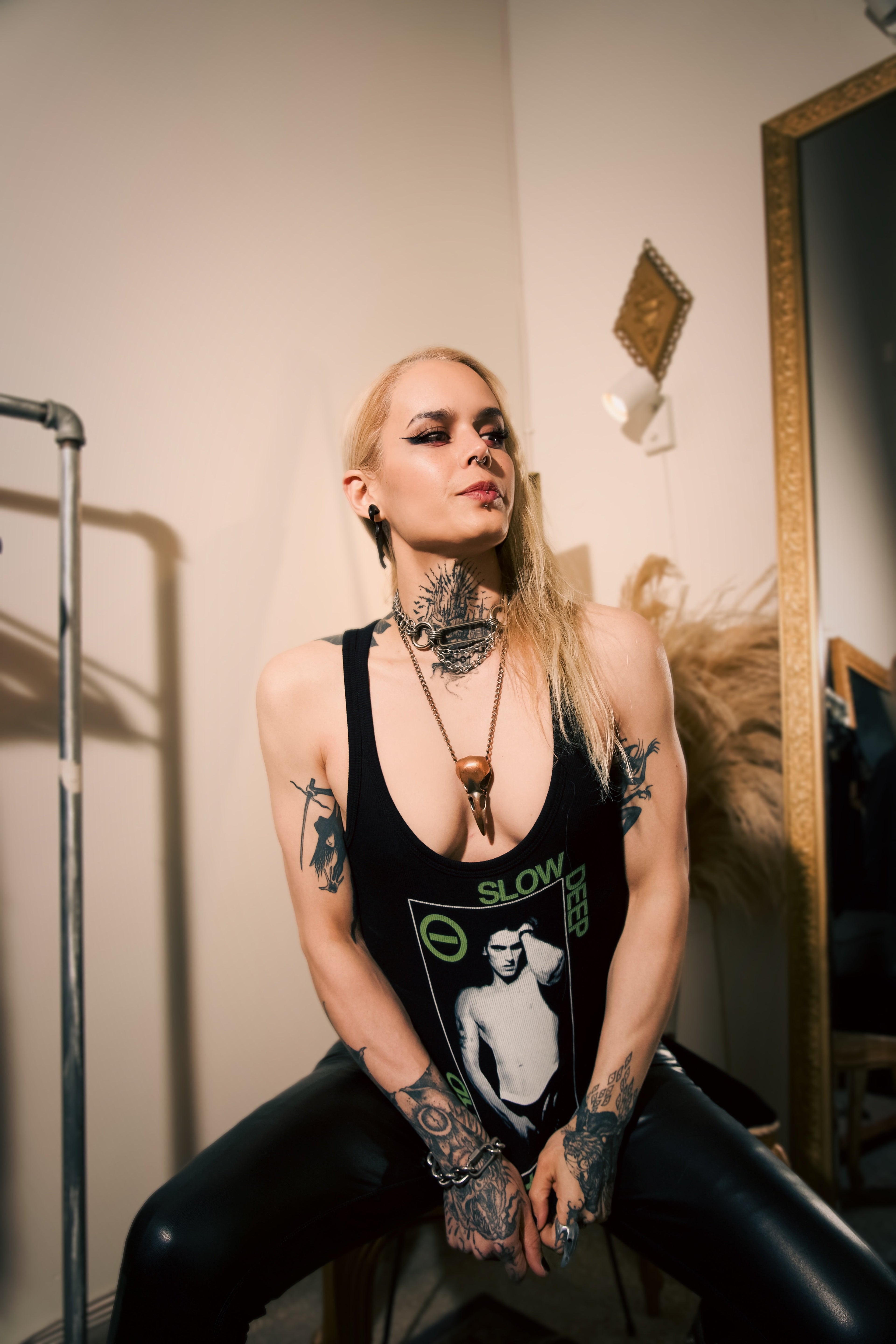 Vera's Eyecandy Peter 'Slow Deep & Hard' Ribbed Tank Top