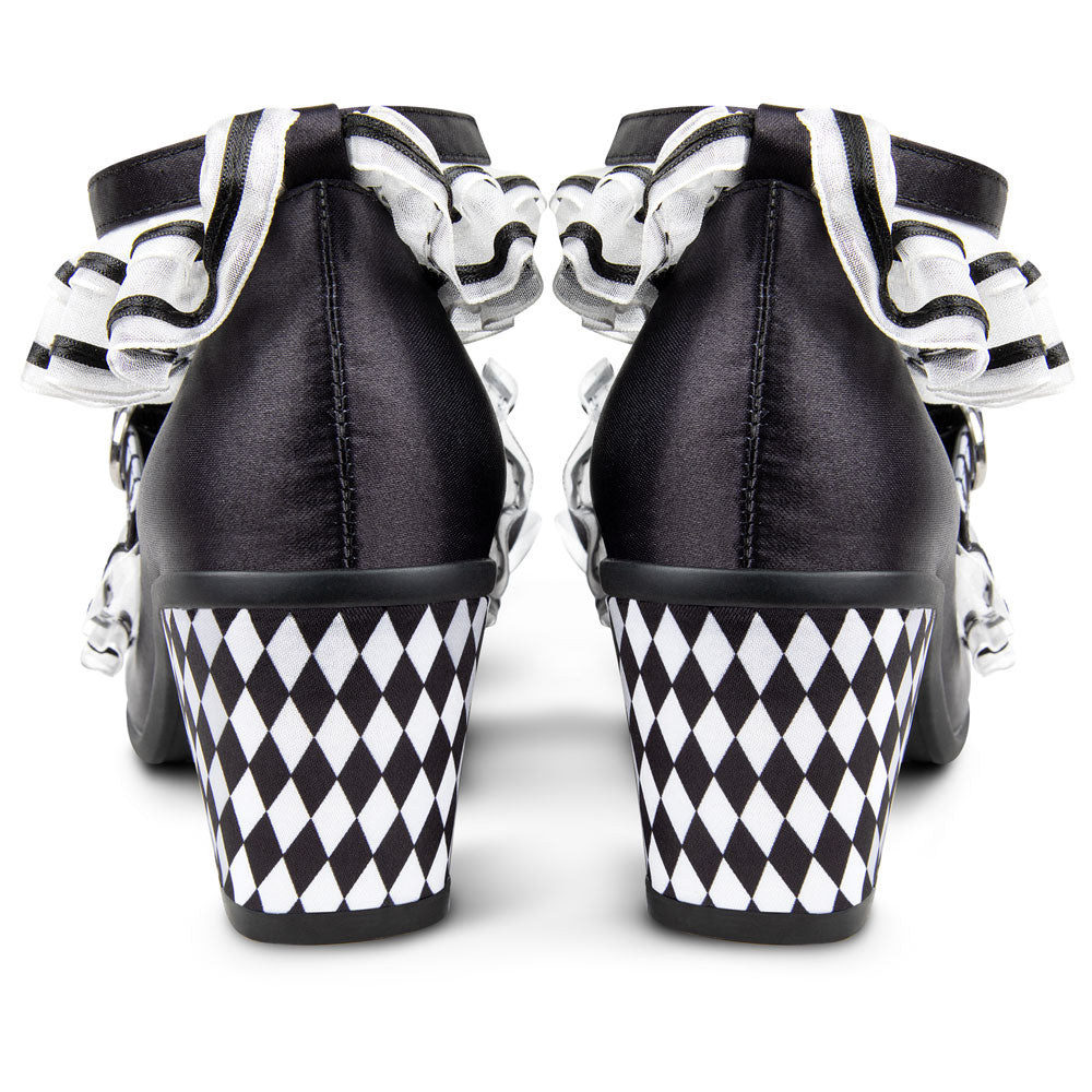 Chocolaticas® Mid Heels Arlequin Mary Jane Pump