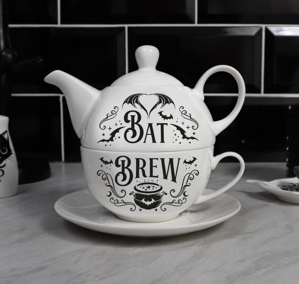 Alchemy Gothic Tea For One Set Bat Brew ATS5