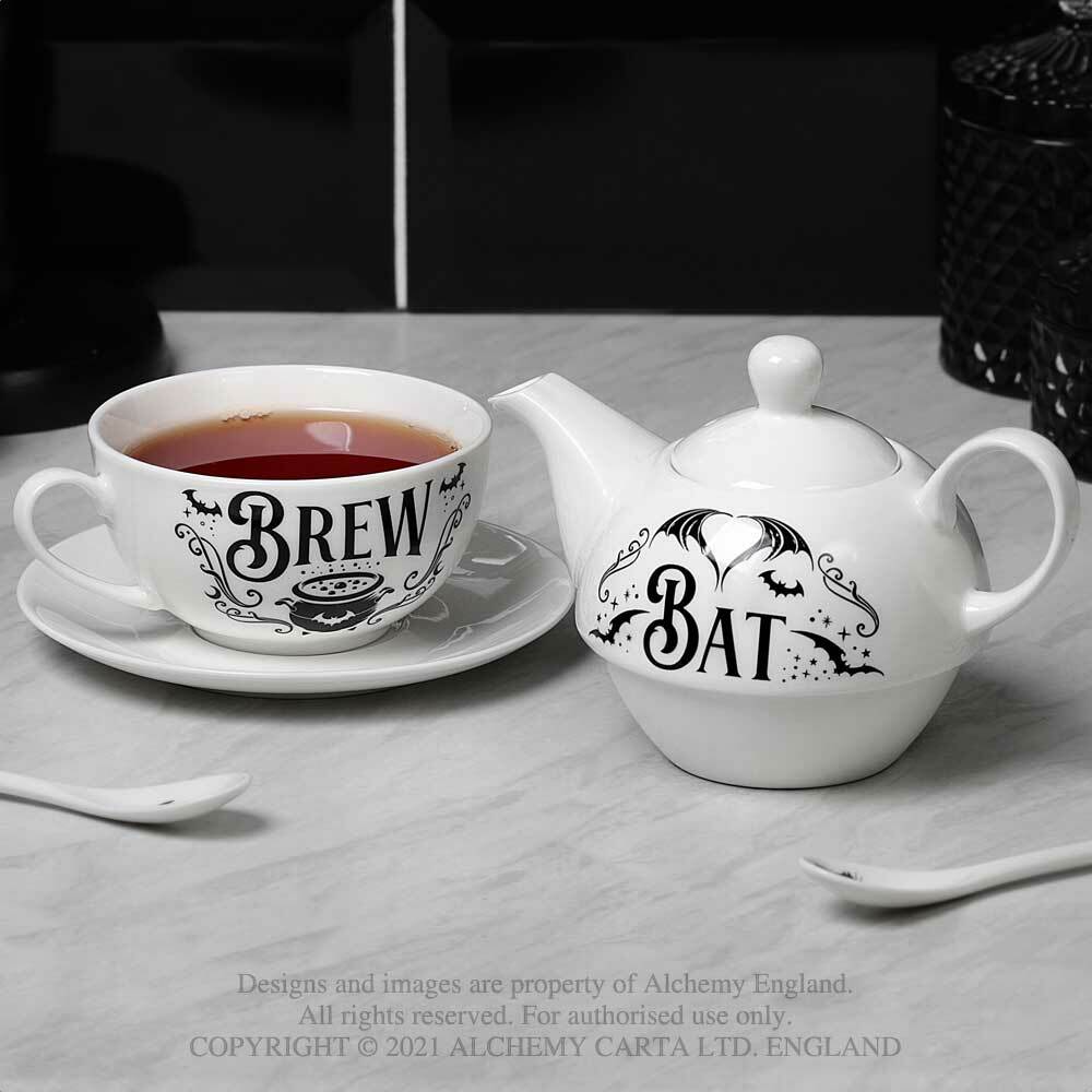 Alchemy Gothic Tea For One Set Bat Brew ATS5