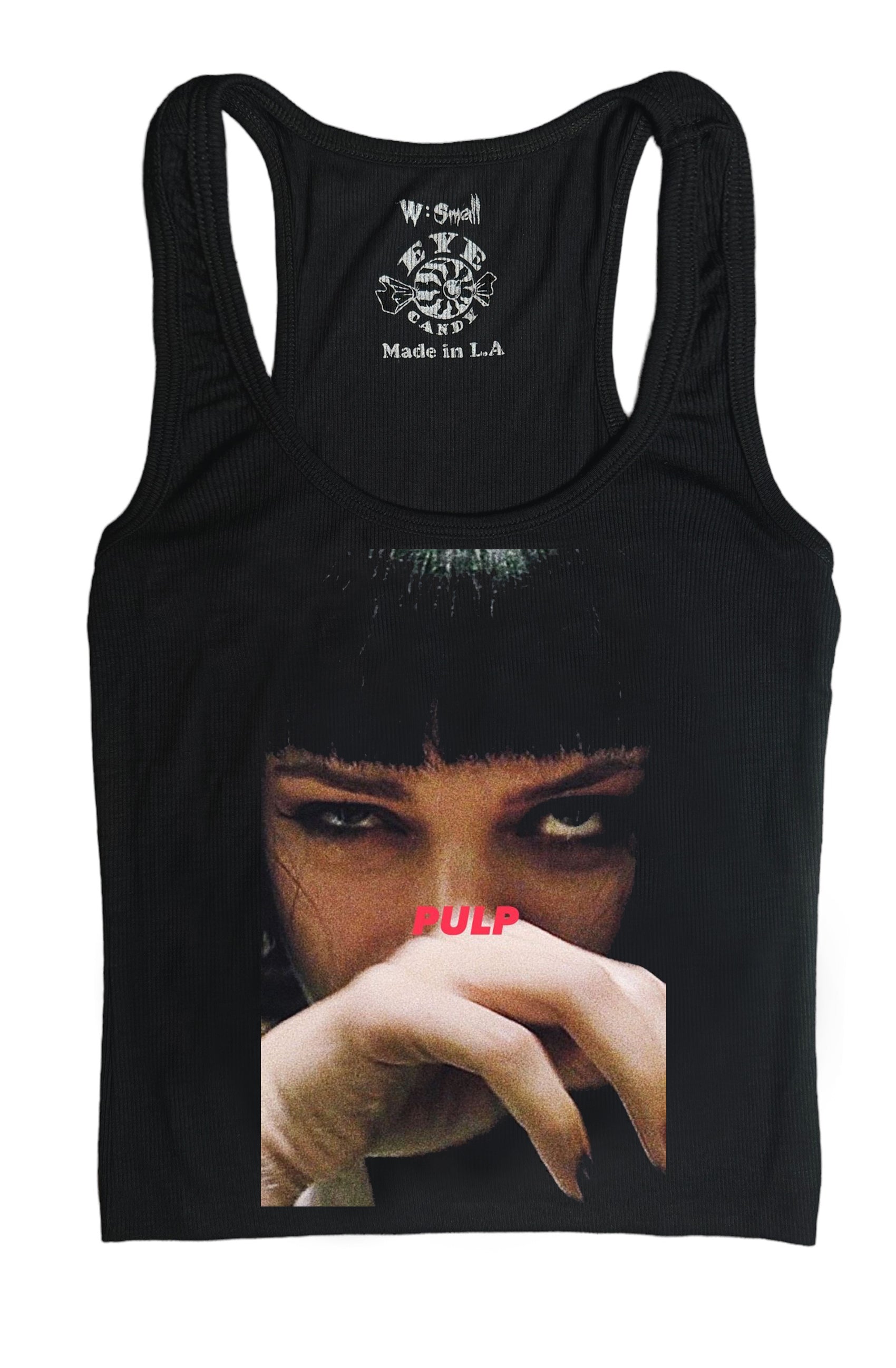 Vera's Eyecandy Mia Movie Ribbed Tank Top