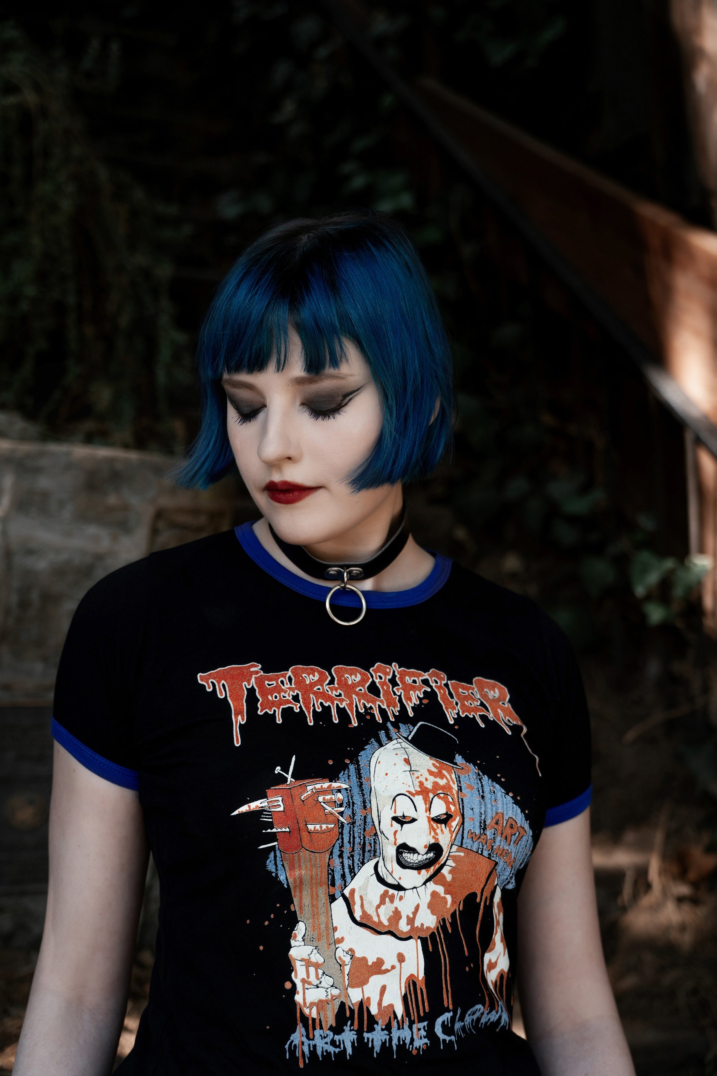 Vera's Eyecandy Art Was Here Ringer Tee