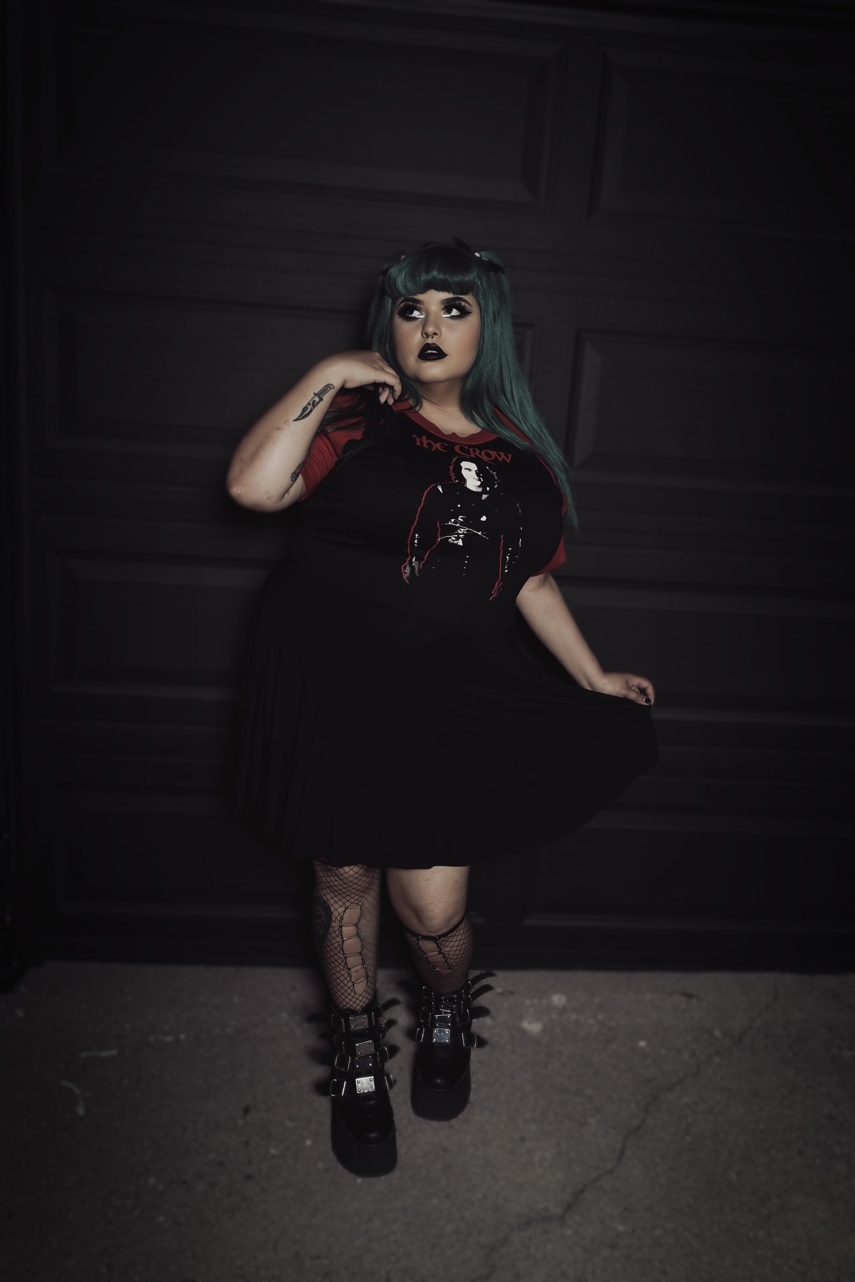 Vera's Eyecandy The Crow Movie Baby Doll Dress