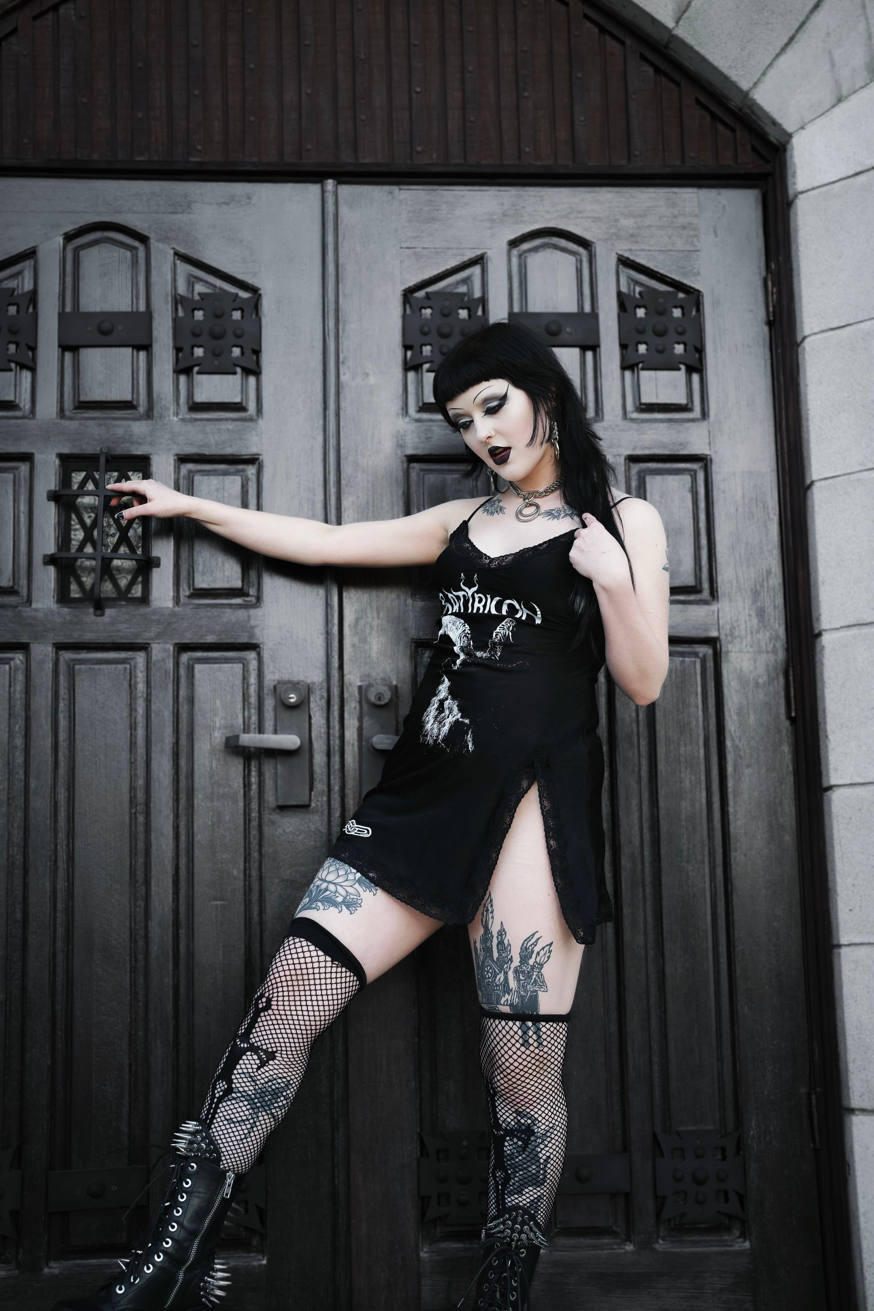 Vera's Eyecandy Satyricon Mini Slip Dress