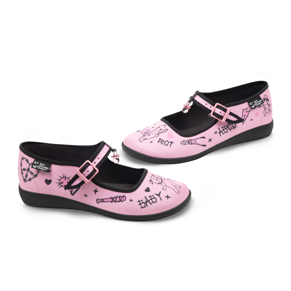 Chocolaticas® Baby Riot Mary Jane Flat