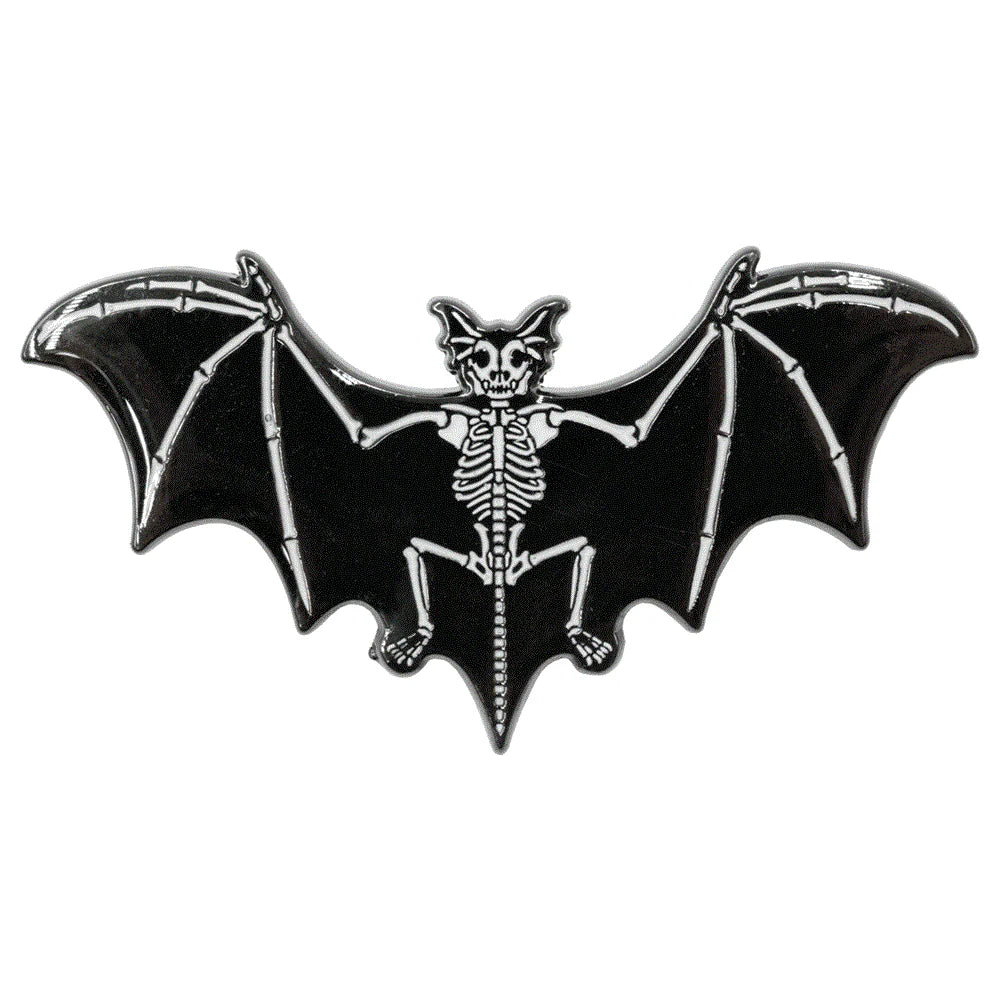Kreepsville 666 Skelli Bat Glow Enamel Pin