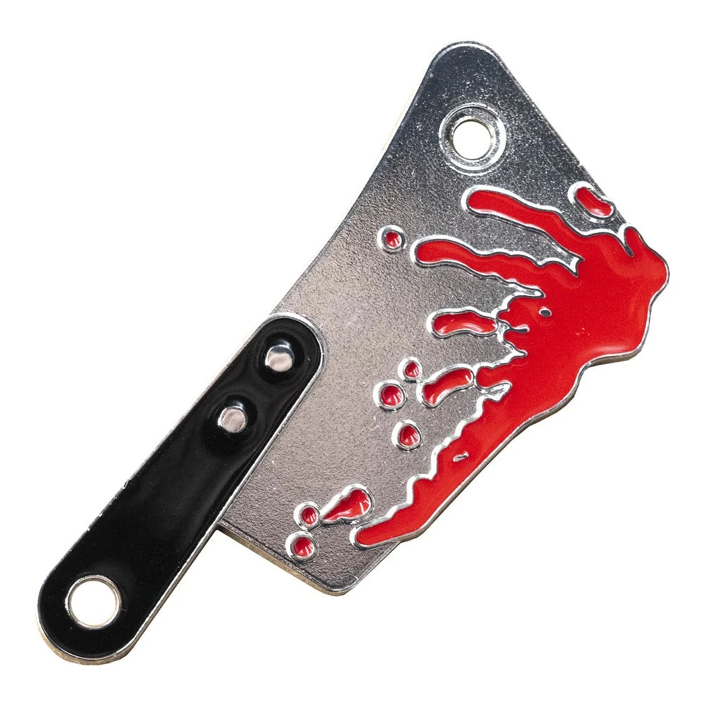 Kreepsville 666 Cleaver Blood Splatter Enamel Pin