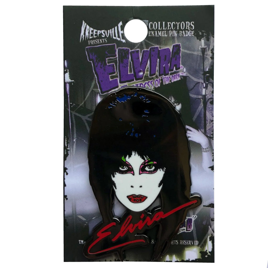 Kreepsville 666 Elvira 80s Enamel Pin