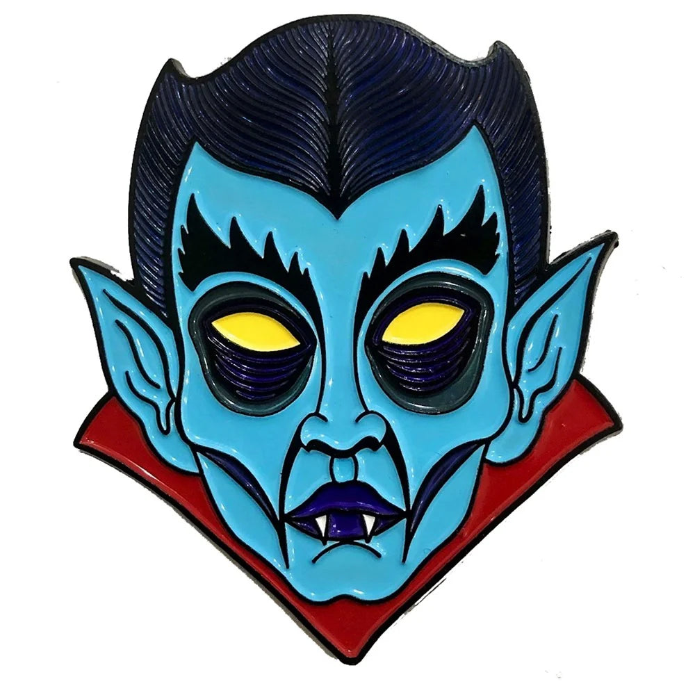 Kreepsville 666 Graves Monster Dracula Enamel Pin
