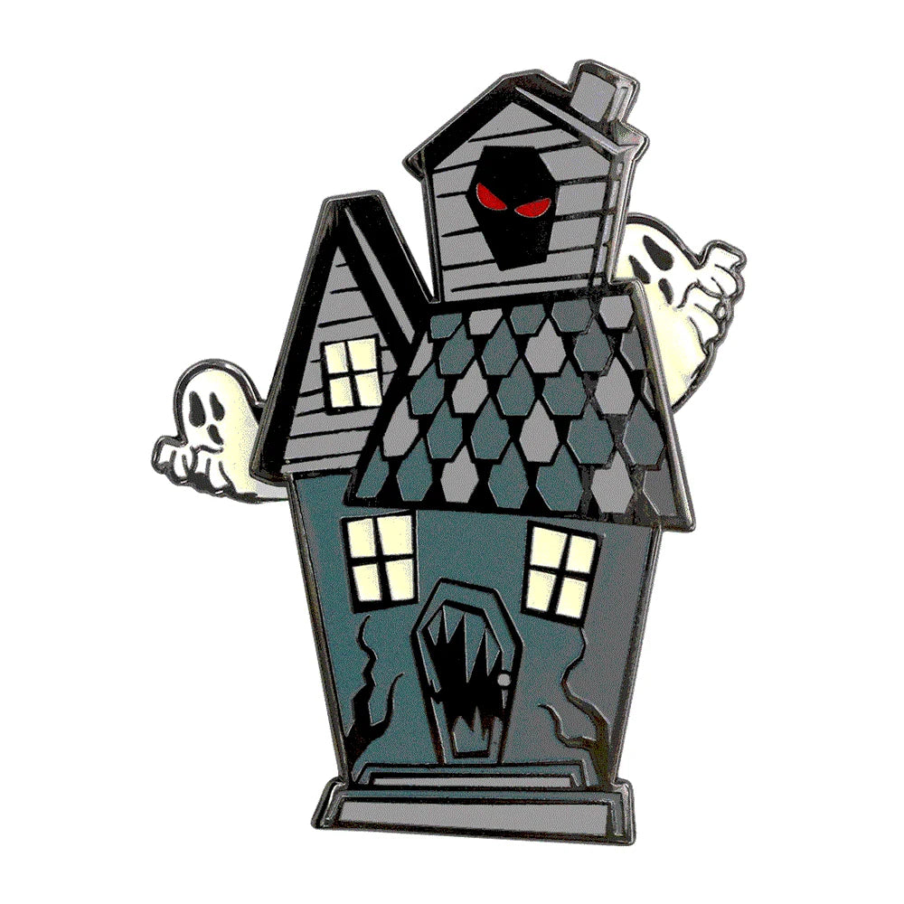 Kreepsville 666 Haunted House Moving Enamel Pin