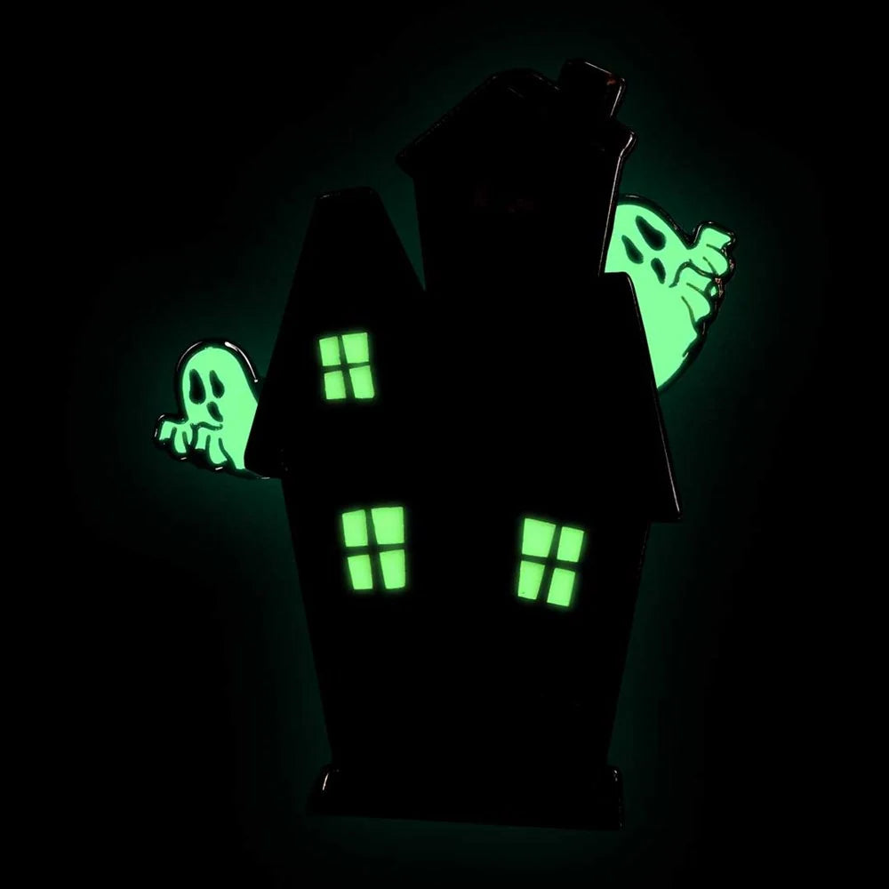 Kreepsville 666 Haunted House Moving Enamel Pin