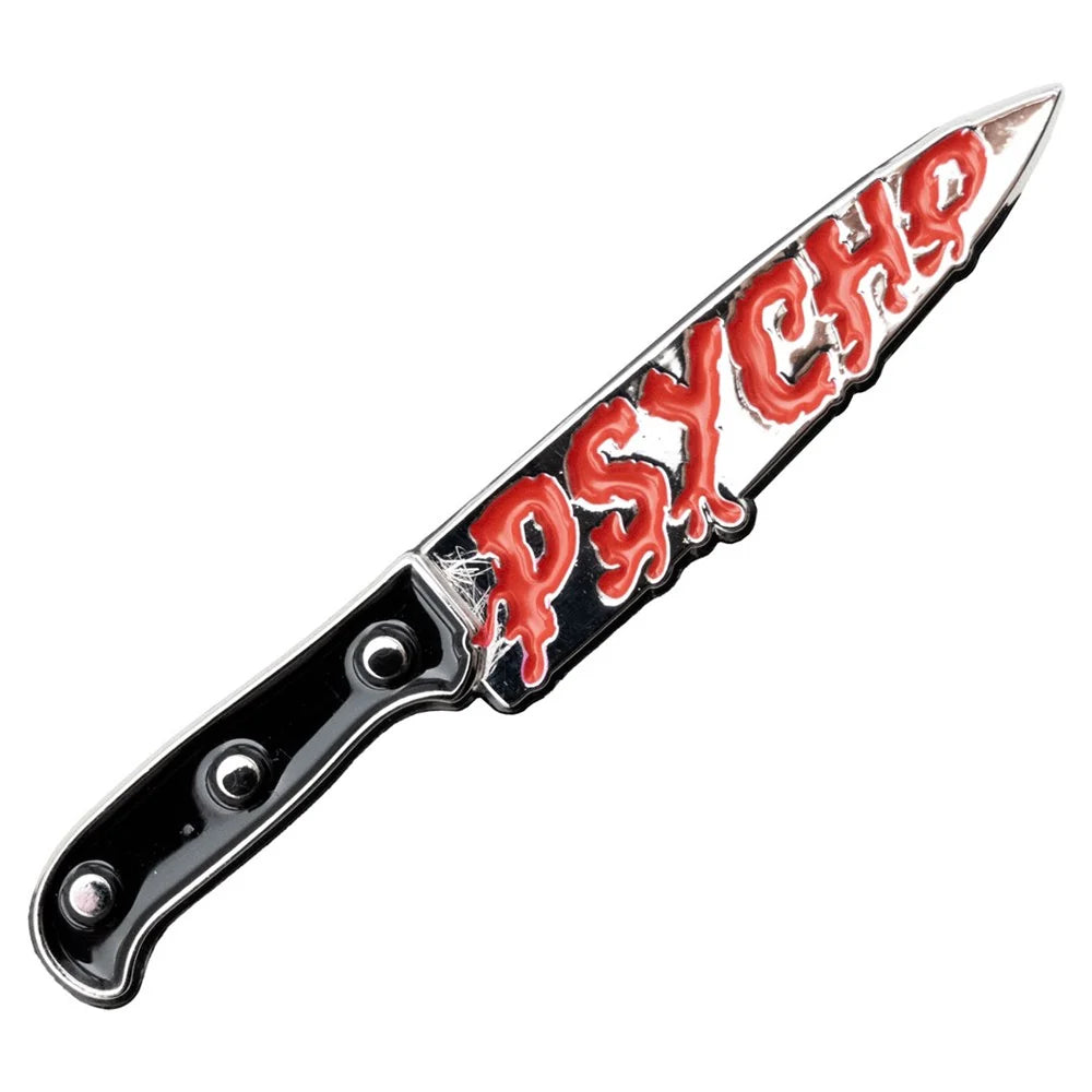 Kreepsville 666 Psycho Knife Enamel Pin