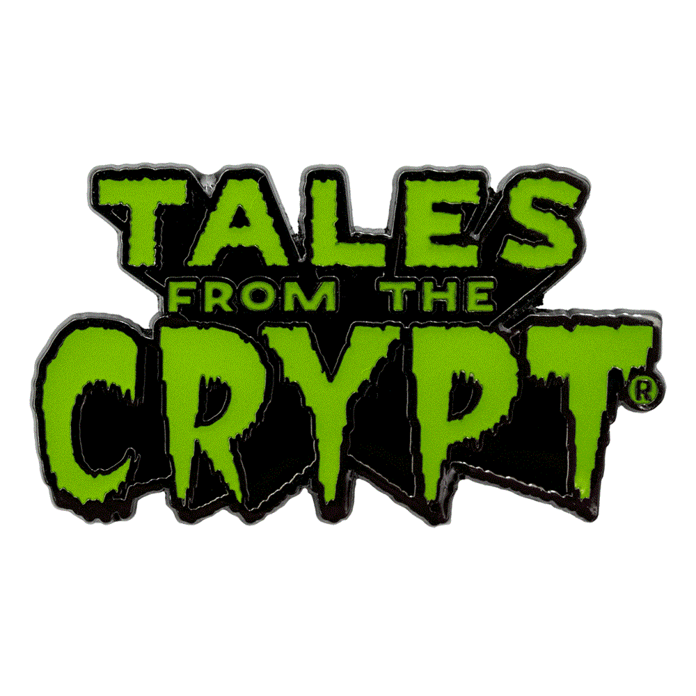 Kreepsville 666 Tales From The Crypt Logo Glow Enamel Pin Badge