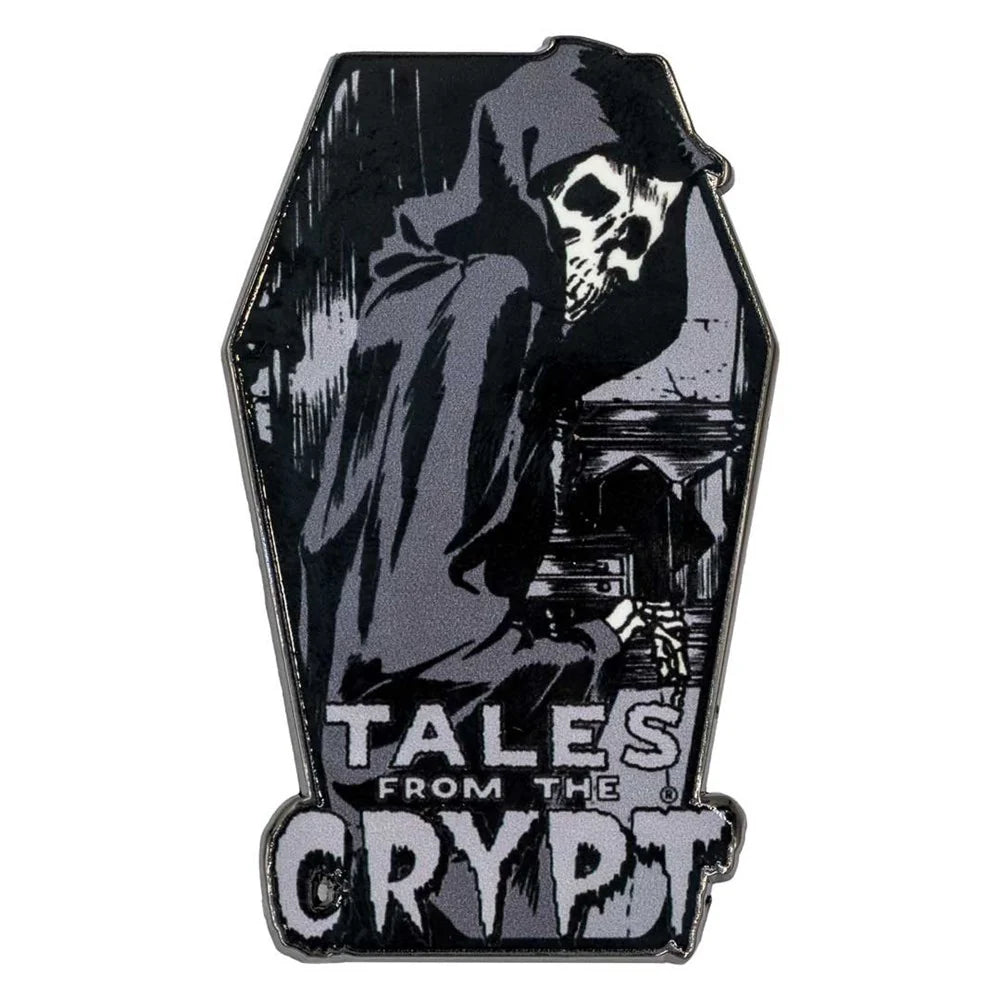 Kreepsville 666 Tales From The Crypt Reaper Coffin Enamel Pin