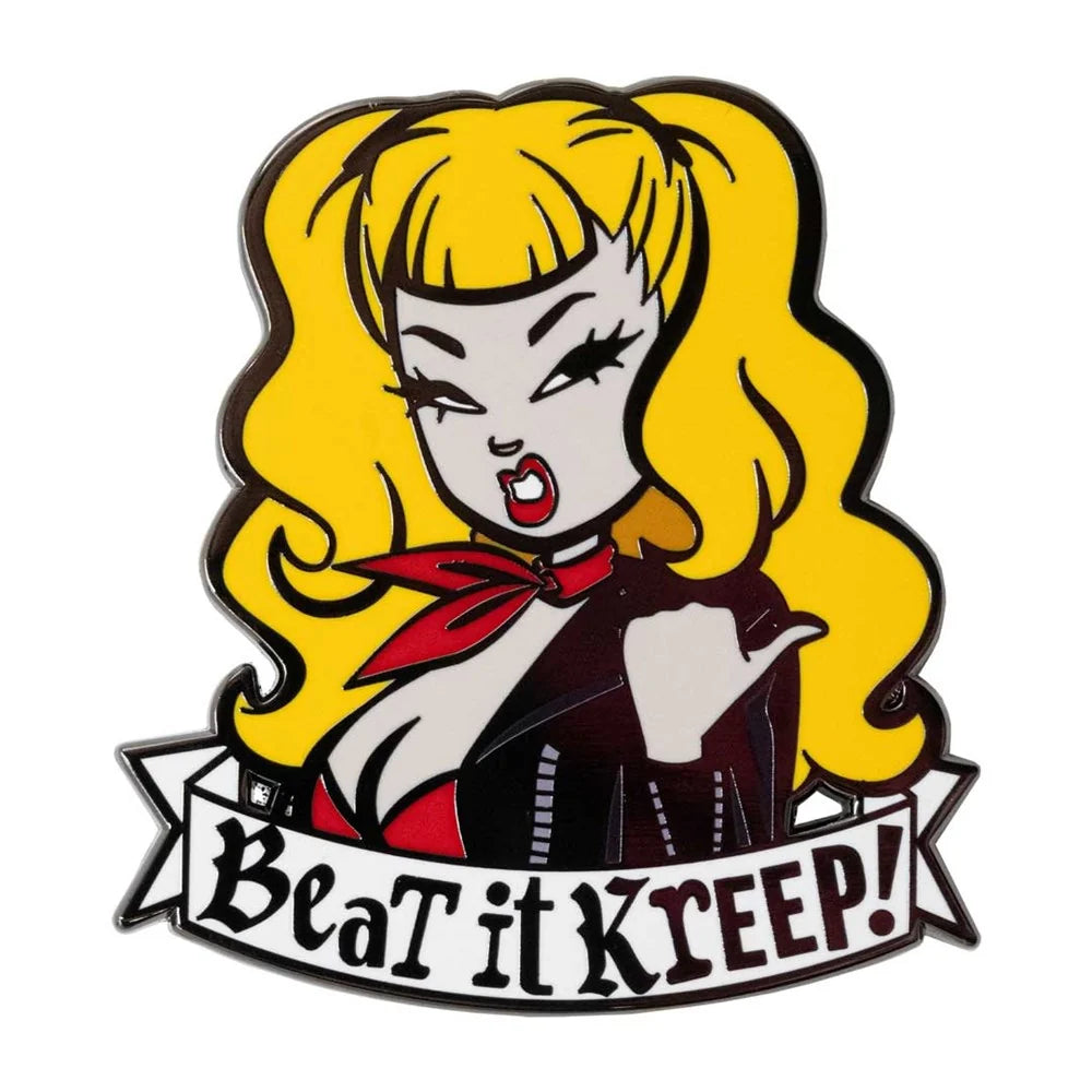 Kreepsville 666 Traci Lords Beat It Kreep Viva Enamel Pin