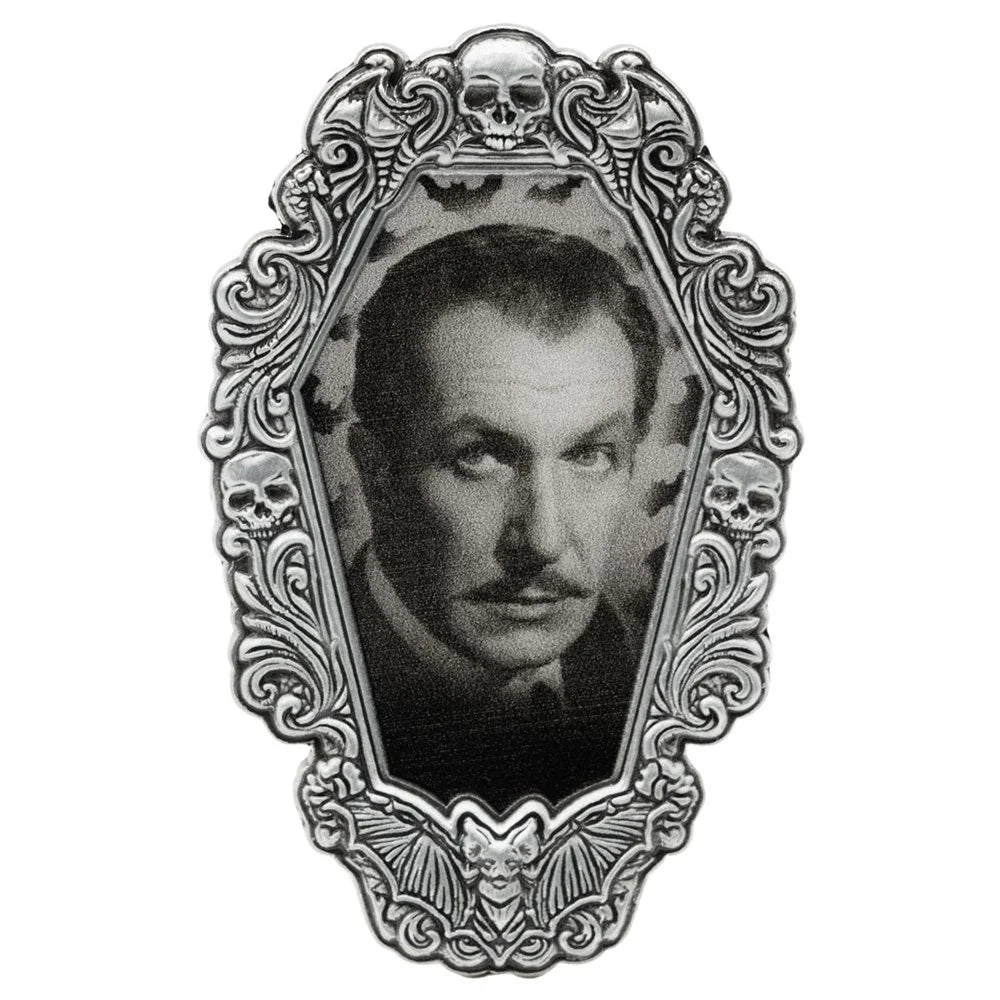 Kreepsville 666 Vincent Price Gothic Frame Enamel Pin