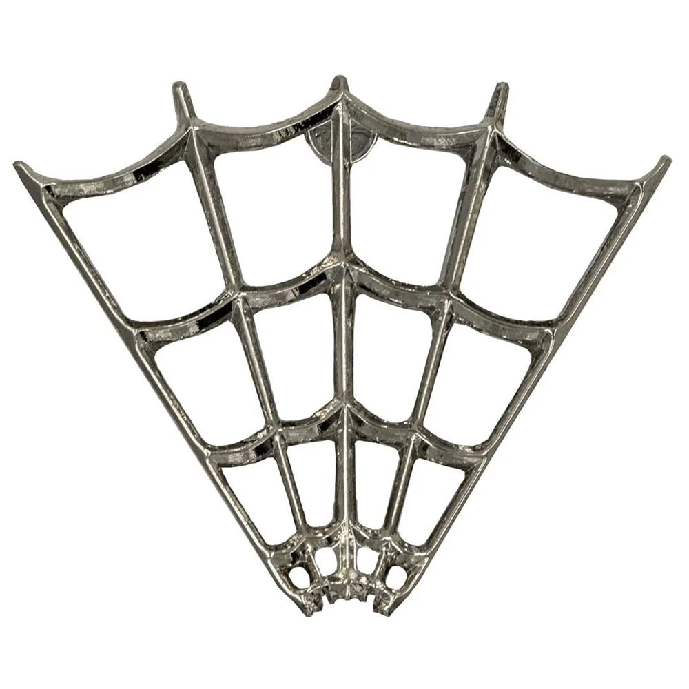 Kreepsville 666 V Spider Web Tip Chrome Pin
