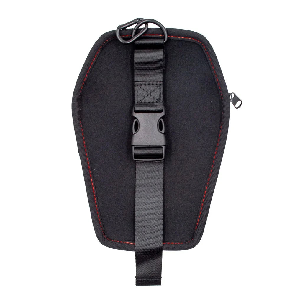 Kreepsville 666 Vincent Price Red Repeat Coffin Clip Hip Pouch