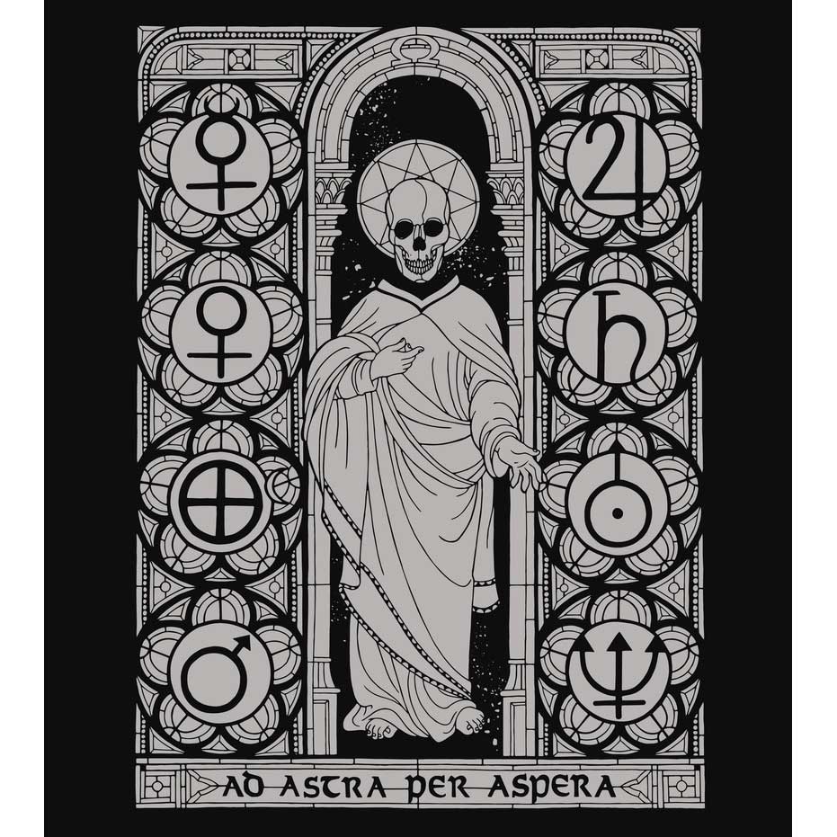 Fingers Duke Ad Astra Per Aspera Black T-Shirt