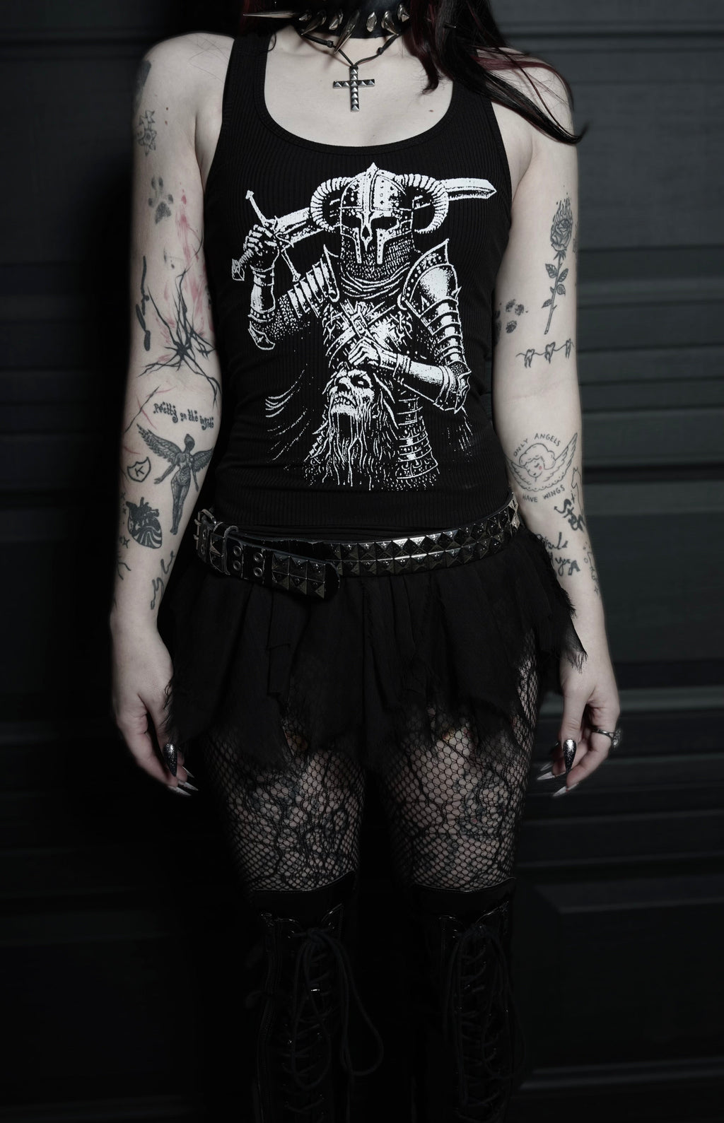 Vera's Eyecandy Butcher Ribbed Horror Movie Tank Top