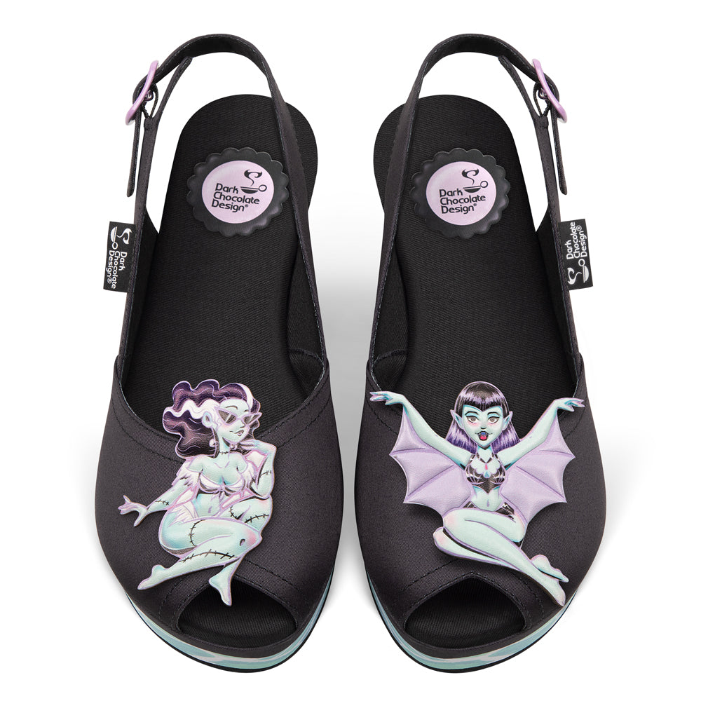 Chocolaticas® Beach Ghouls Slingback Sandal