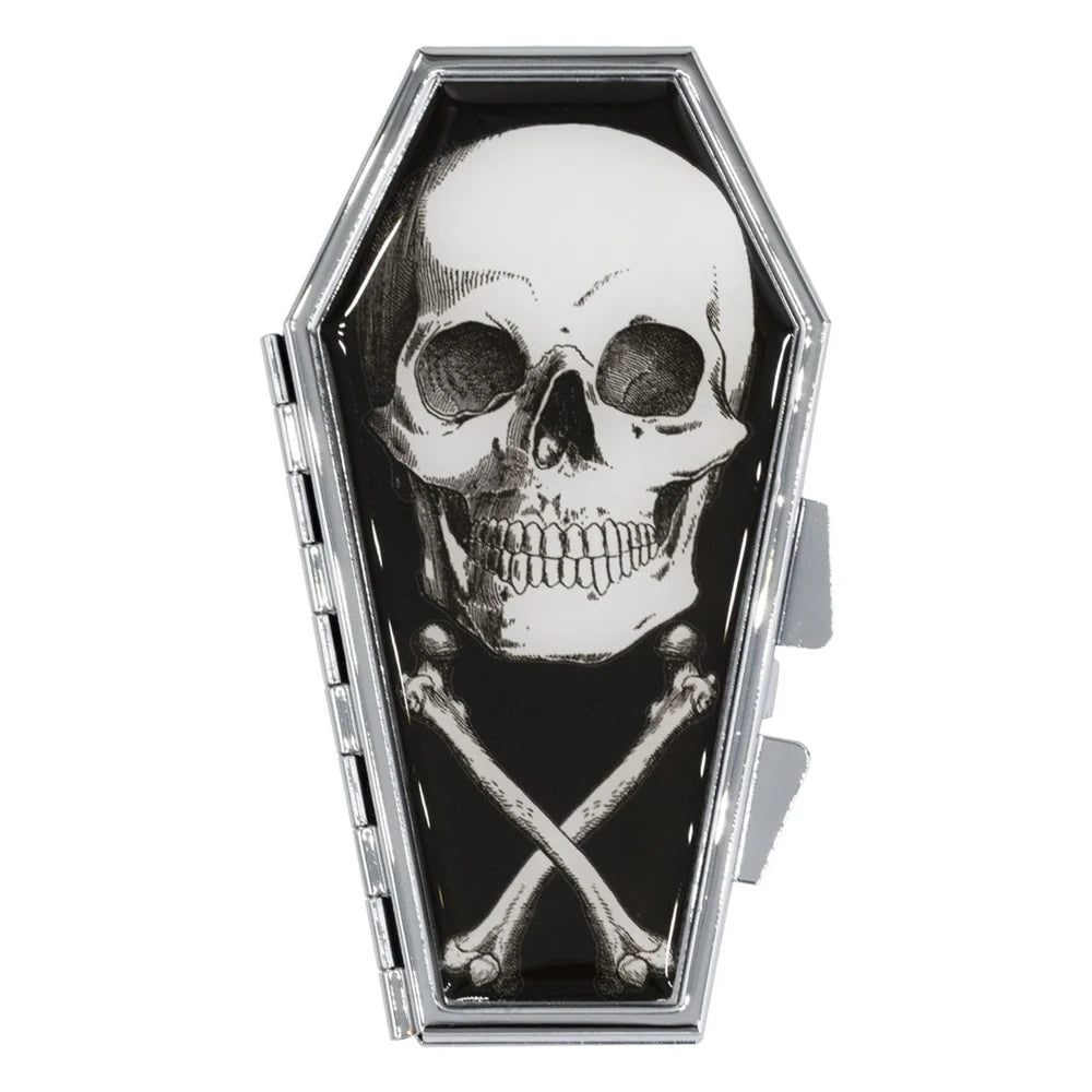 Kreepsville 666 Anatomical Skull Coffin Compact