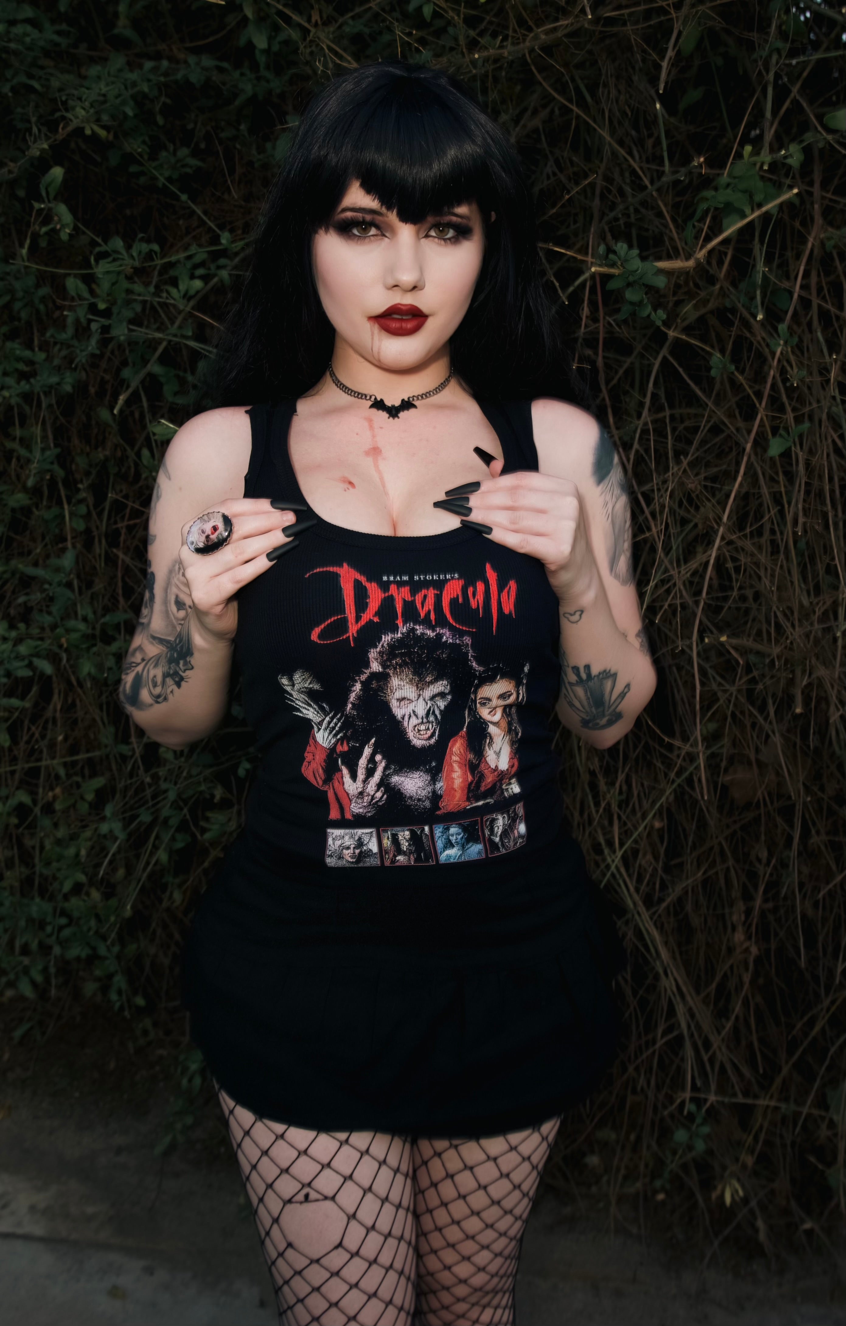 Vera's Eyecandy Bram Stoker's Dracula Ribbed Tank Top