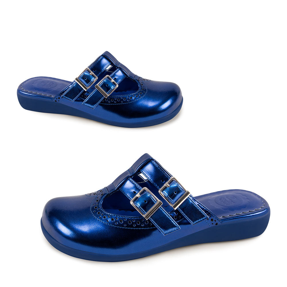 Chocolaticas® Chrome Crush Blue Women's Clog