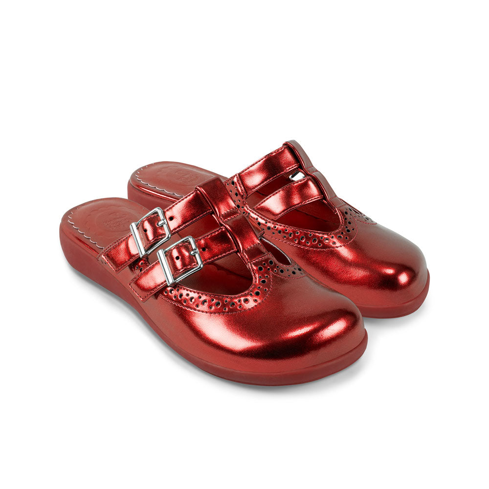 Chocolaticas® Chrome Crush Crimson Red Clog