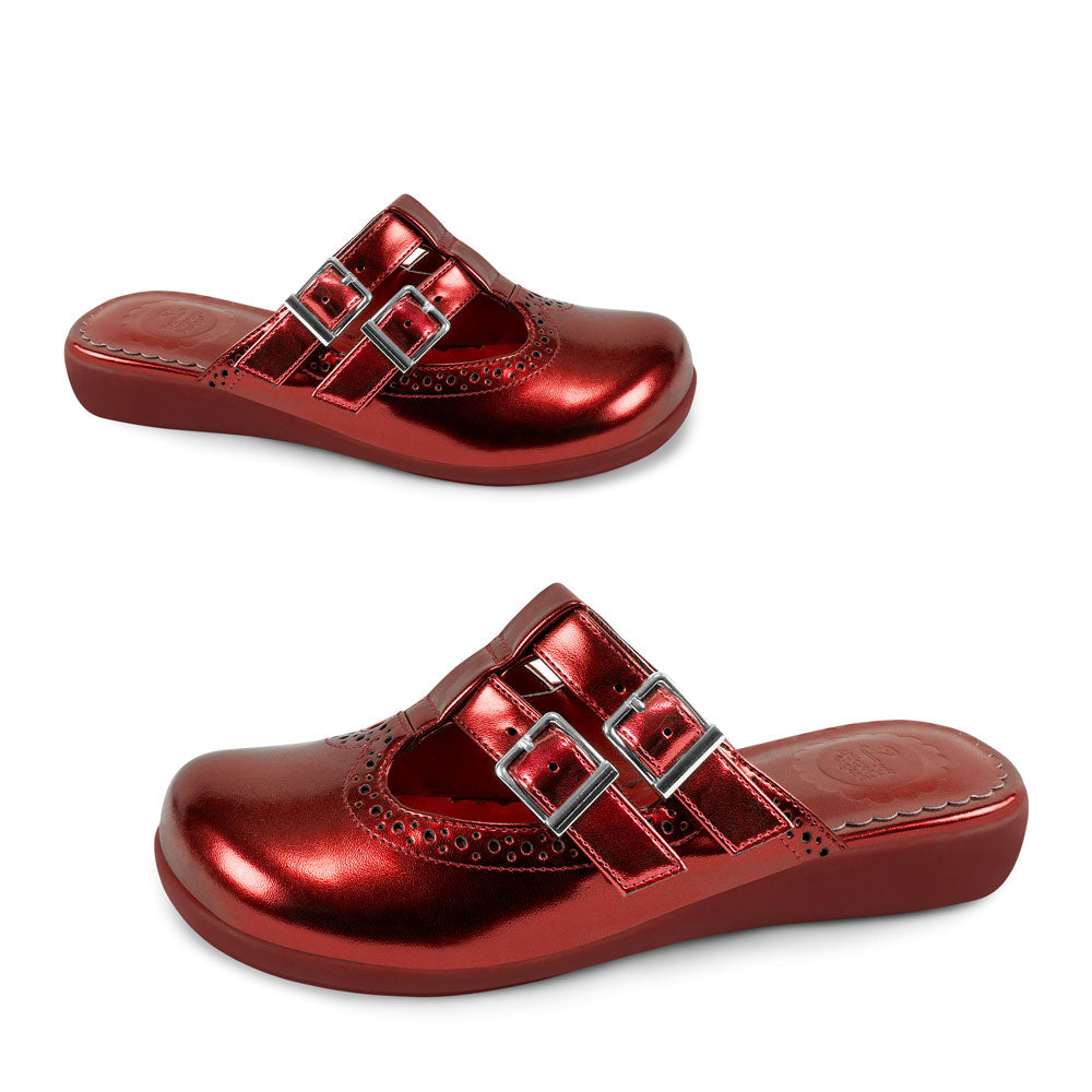 Chocolaticas® Chrome Crush Crimson Red Clog