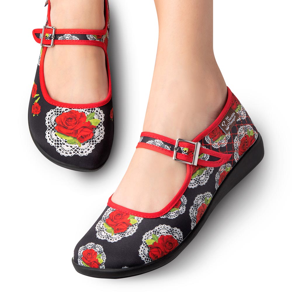 Chocolaticas® Andalucia Mary Jane Flat