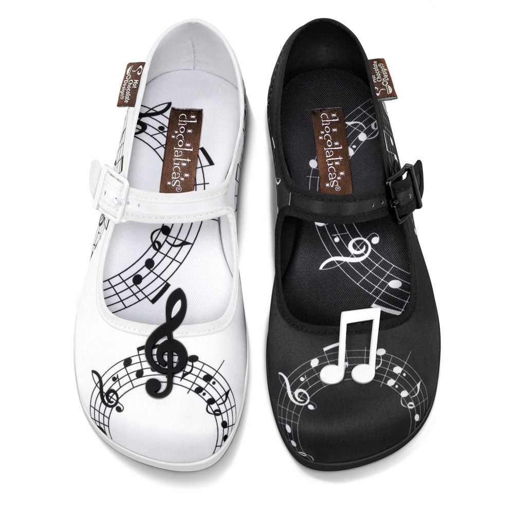 Chocolaticas® Harmony Musical Mary Jane Flat