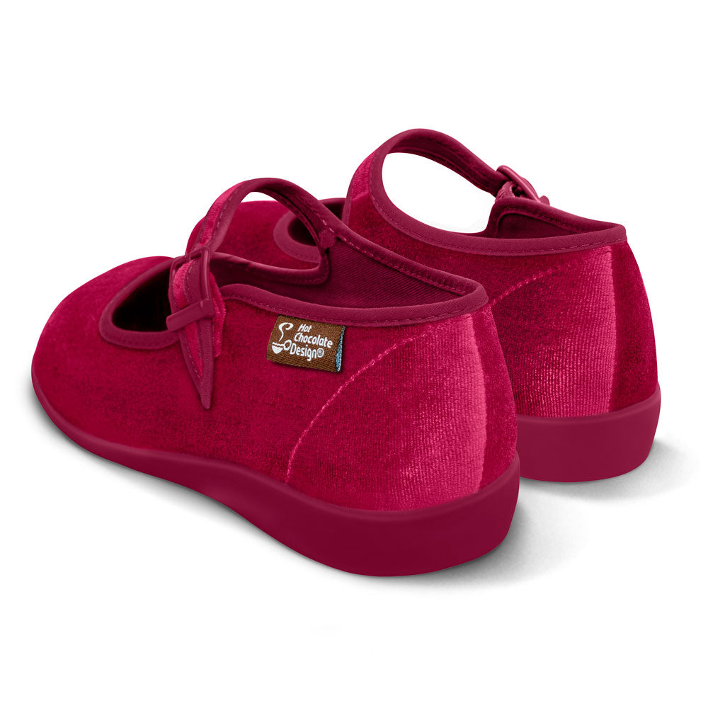 Chocolaticas® Red Wine Mary Jane Flat