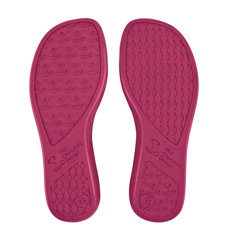 Chocolaticas® Red Wine Mary Jane Flat
