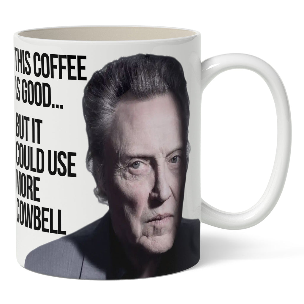 Original Underground Christopher Walken "More Cowbell" Mug