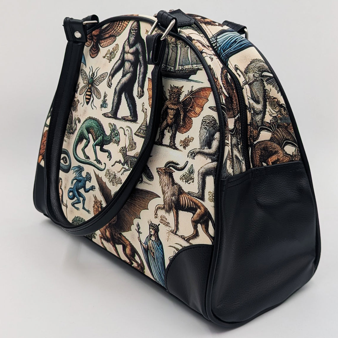 Original Underground Cryptids and Mythological Creatures Purse