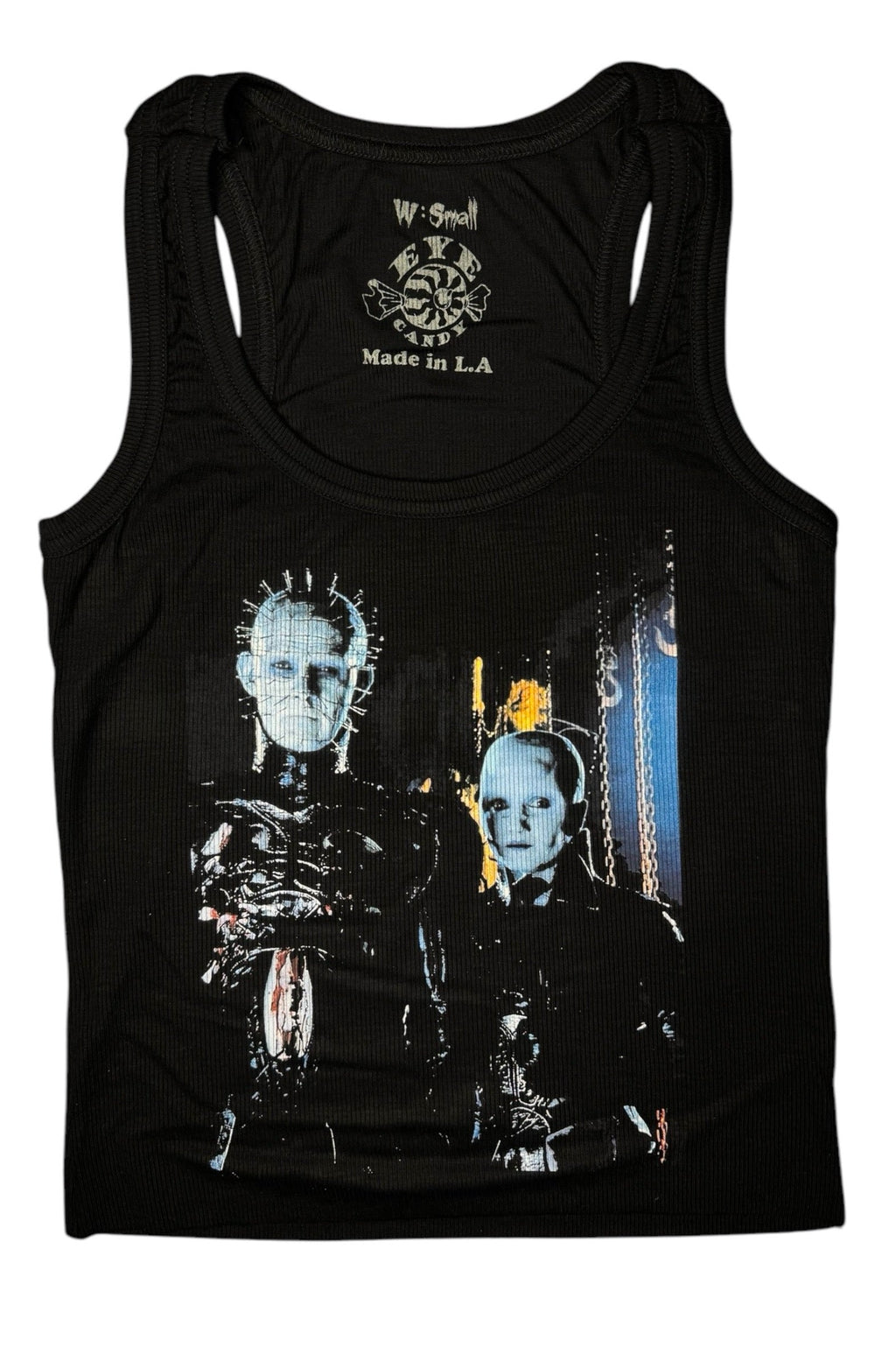 Vera's Eyecandy Cenobites Ribbed Tank Top