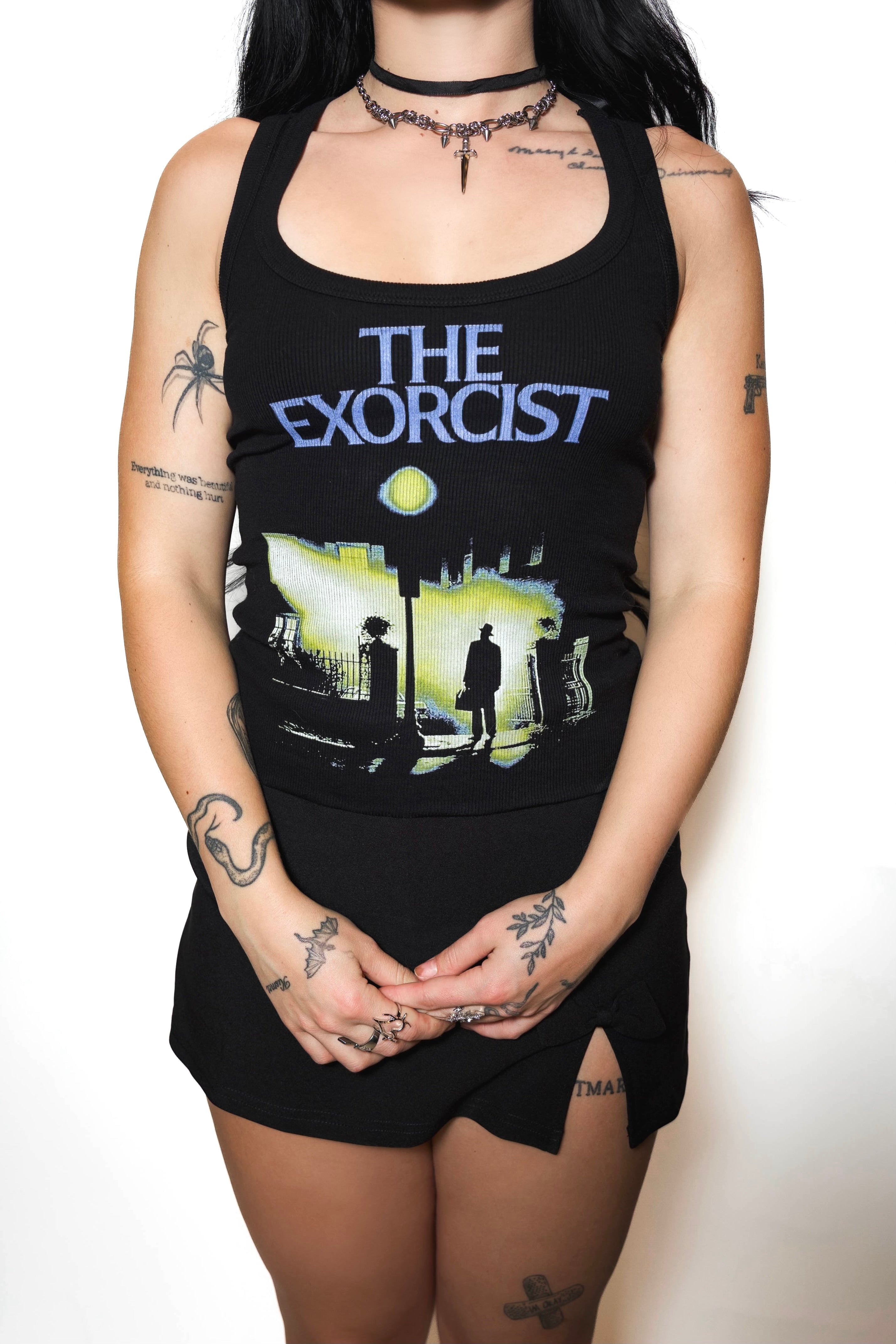 Vera's Eyecandy The Exorcist Movie Cover Ribbed Tank Top
