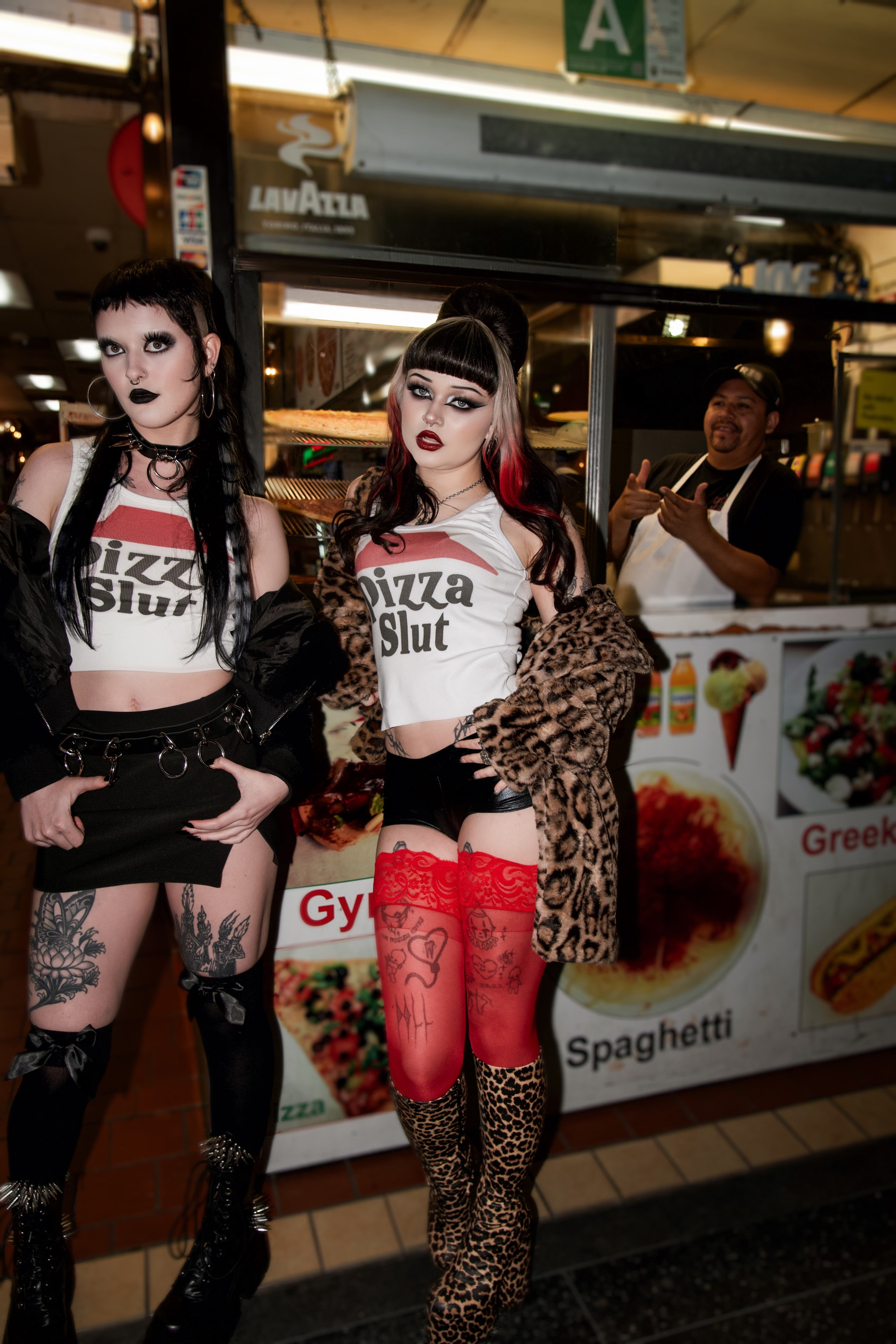 Vera's Eyecandy Pizza Slut Ribbed Tank Top