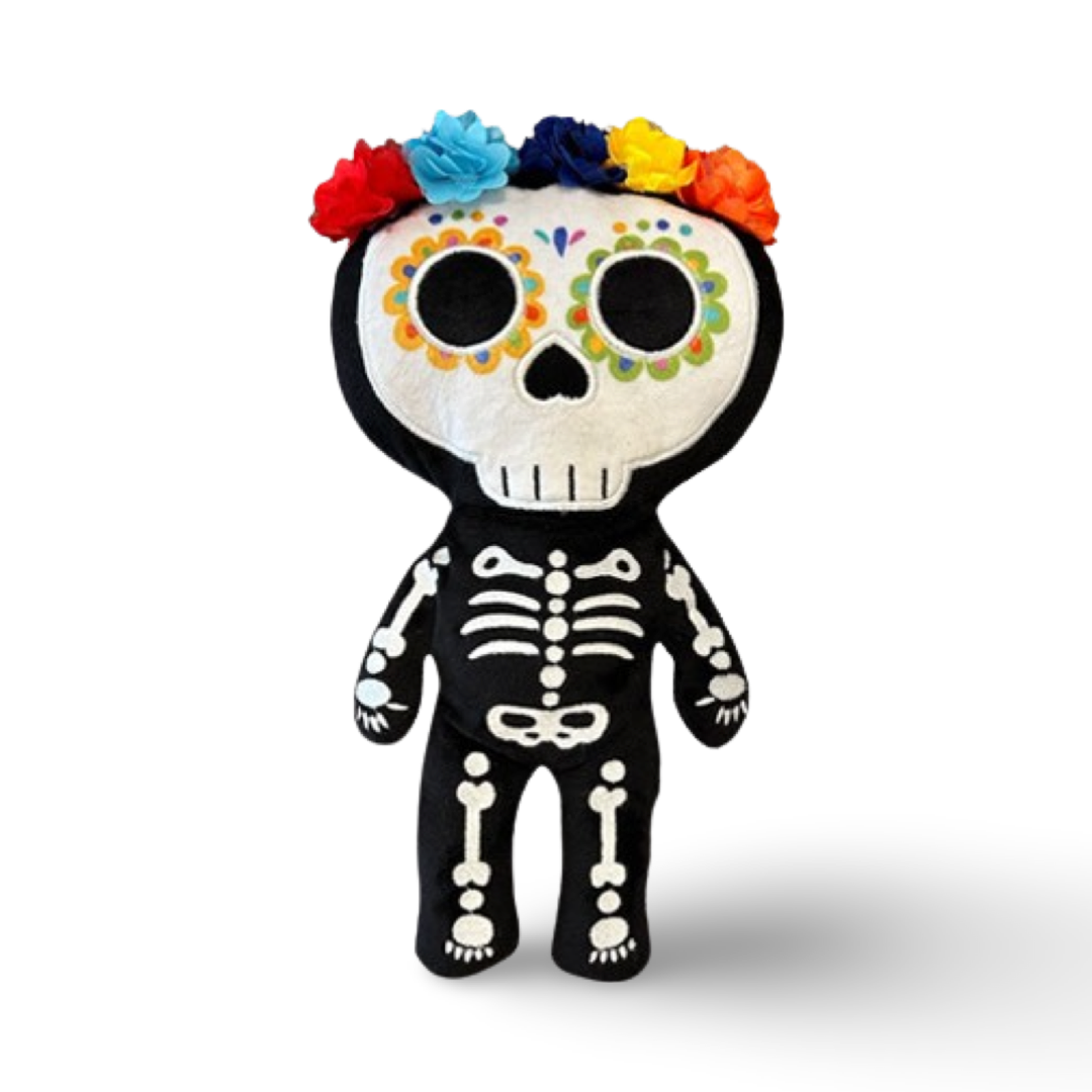 MaterialJill Day of the Dead Skeleton 12" Plush 3 Options